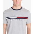 thumbnail image 3 of Camiseta Tommy Hilfiger para hombre, manga corta, cuello redondo, logotipo, 3 of 5