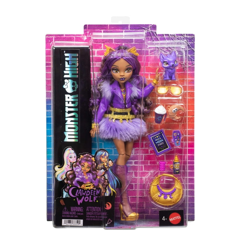 Monster High Clawdeen Wolf Fashion Doll with Pet & Accessories photo 6