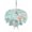 Teal Green, variant on Outdoor Tablecloths with Umbrella Hole & Zipper, Teal Red Coastal 60 x102 Inch Rectangle Tablecloths, Nautical Seahorse Beach Coral Starfish Retro Waterproof Table Cloth, Patio/Pool Table Covers