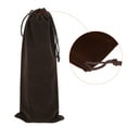 thumbnail image 4 of 25x10cm Microfiber Pouch, 10Pcs Soft Storage Drawstring Gift Bag, Brown, 4 of 5