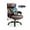 Brown, variant on 600-lb Big and Tall Office Chair, Extra Wide Seat and Adjustable Lumbar, Heavy Duty Executive Chair with High Back,