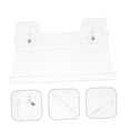 thumbnail image 3 of OUNONA Vinyl Record Holder Wall Mount Acrylic Simple Design for Vinyl Records 1Pack, 3 of 7