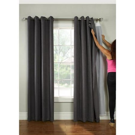 Walmart Blackout Curtain Liner Thermal Backed Drapes Liners