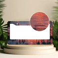 thumbnail image 2 of 1 Pcs Sunset pool License Plate Frame, License Plate Cover for Car Decorative Parts, Aluminum License Plate Bracket Holder Rust-Proof Weather-Proof for US Standard Car, 2 of 9