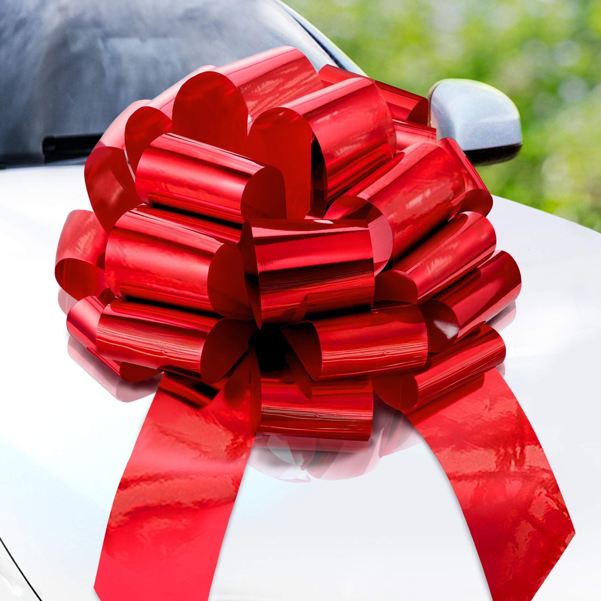Pull Bows Florist Gift Car Ribbon XXXL GIANT Pullbows Set of 6 