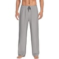 thumbnail image 2 of Lsque Gary Print Men's Pajama Pants, Lounge Pant - Comfortable Home Wear,Elastic Waistband, Stylish Design-Small, 2 of 9