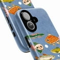 thumbnail image 2 of Cute Colorful Fish Phone Case, Aesthetic Preppy iPhone 15 14 13 12 11 Mini Pro Max Cover, Protective Case for iPhone 16 Series, 2 of 6