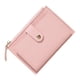 thumbnail image 2 of Cartera pequeña compacta con tarjetero Yinane con bolsillo con cremallera rosa, 2 of 8
