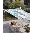 thumbnail image 3 of Sun Shade Sail 8x10Ft Summer Ocean Ombre Blue Coral Plants Uv Block Sunshade Canopy Outdoor Shade Cover Rectangle Shade Cloth For Patio Garden Yard Deck Pergola, 3 of 6