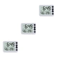 thumbnail image 2 of Inteprter Reloj Digital de escritorio, Sensor Dual, alarma electrónica, termómetro, botón de operación, funciona con batería, temporizador LCD, Type4 NO4 Inteprter CBP162567, 2 of 6