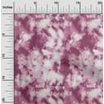 thumbnail image 2 of oneOone Viscose Jersey Dark Magenta Fabric Tie Dye Diy Clothing Quilting Fabric Print Fabric By Yard 60 Inch Wide, 2 of 5