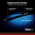 thumbnail image 4 of Clear IQ Premium Silicone Beam Front Wiper Blade Set – 26in. Driver Side & 24in. Passenger Side, 4 of 4