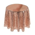 thumbnail image 2 of Glitter  Sequin Table Cloth Cover Overlays Wedding Event Party Supplies, 2 of 7