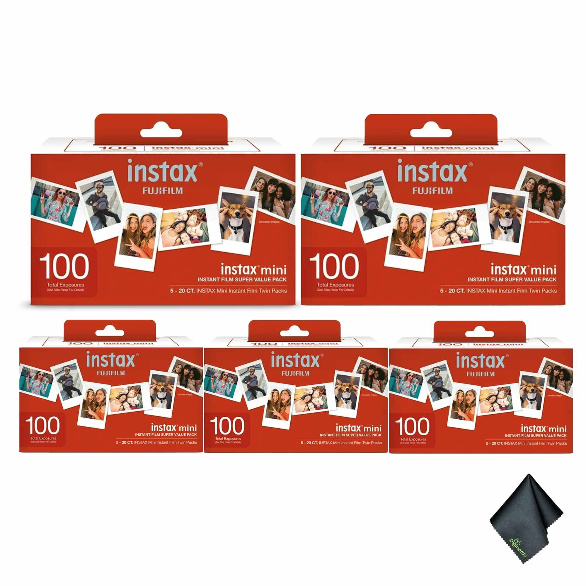 Fujifilm, Instax Mini Instant Film, 60 Sheets, White - Walmart.com