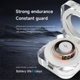 thumbnail image 3 of Smart Ring RS08 Heart Rate Health Monitor 5ATM Waterproof Multi SportMode Blood Oxygen Tracker with Charge Compartment,C, 3 of 5
