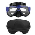 thumbnail image 2 of Lunettes de Natation avec Support, Verre Trempé Anti-Buée Transparent, Équipé pour Adultes Natation et Plongée, Étui de Rangement Inclus, 2 of 8