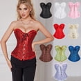 thumbnail image 3 of MYG Womens Comfortable Microelasticity Tube Top Corset Perfect For Outings, 3 of 7