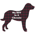 thumbnail image 2 of CafePress - BFF Chessie -  Round Wood Ornament 4", 2 of 2