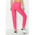 thumbnail image 4 of ALWAYS Women's Jogger Pants Premium Soft Sweatpants with Pockets Neon Pink M, 4 of 5