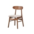 thumbnail image 3 of New Classic Furniture Morocco Wood Dining Chair in Natural (Set of 2), 3 of 7