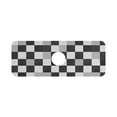 thumbnail image 7 of Yayeee Faucet Mat for Kitchen Sink 14.7" Diatomite Long Splash Guard Pad, Black and Gray Plaid Pattern, 7 of 7
