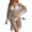 Silver, variant on Fringe Mesh Hollow Out Pullover Boho Crochet Cover Up Lightweight Summer Beach Poncho Top For Swimwear And Vacation Wear