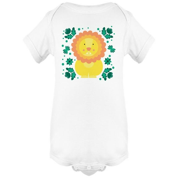 Funny Cute Lion Bodysuit Infant -Image by Shutterstock, Newborn