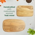 thumbnail image 2 of Pinook Home - Teak Wood Cutting Board Set of 4, 2 of 3