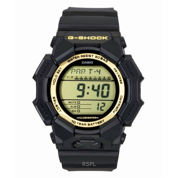 Casio G-Shock Bio-Based Resin Strap Digital Quartz GD-010GB-1A9 200M Men's Watch