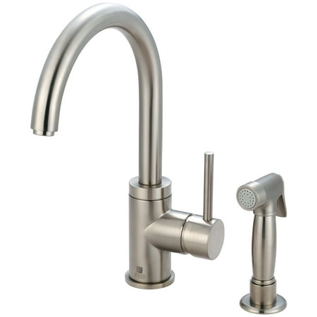 Motegi 7.62 in. Single Handle Kitchen Faucet - Brushed Nickel