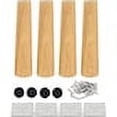 thumbnail image 1 of Juego de 4 patas para muebles, KkvoGmle, Madera, 20cm, Marrón, 1 of 5
