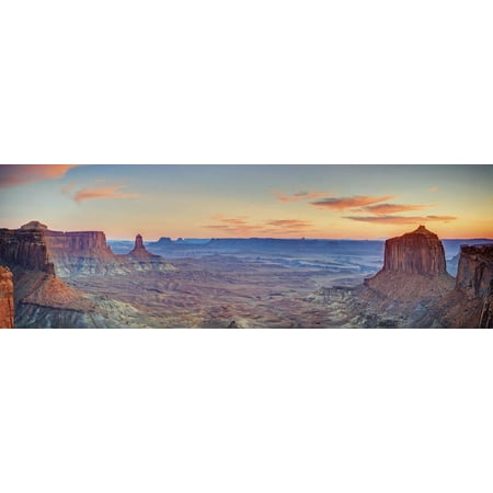 USA, Utah, Canyonlands National Park, Island in the Sky District, View from False Khiva Print Wall Art By Michele