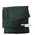 thumbnail image 2 of Calvin Klein Women's Metallic Sparkle Scarf, Olive/Silver, OS, 2 of 2