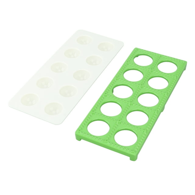 Máquina para hacer raviolis cuadrados,Prensa para hacer raviolis 10 Molde para prensar raviolis italianos Prensa para hacer raviolis Acabado de lujo