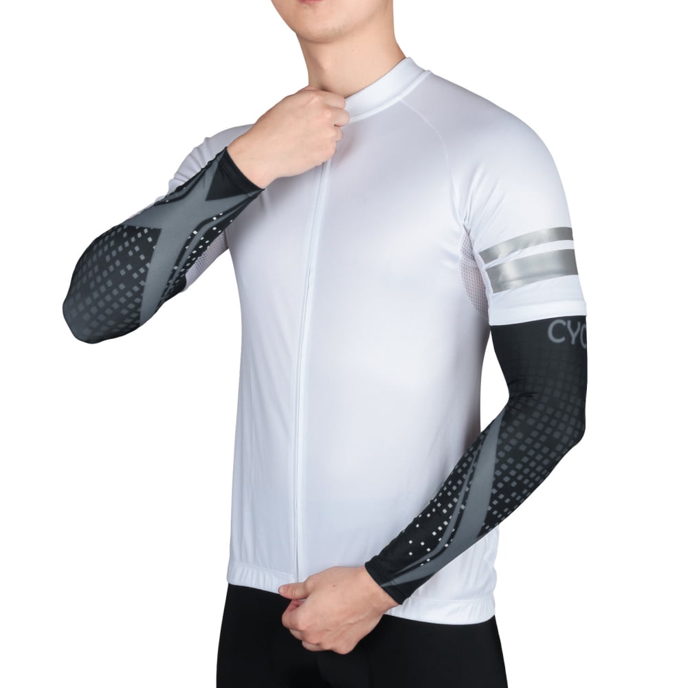 1 Pair Cooling Arm Sleeves for Men & Women, UV Protective UPF 50 Tattoo Cover Up Adult Children Polyester Sunshade Hand Elbow Protection Cover Summer Cycling Sportswear Accessories Outdoor