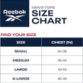 thumbnail image 6 of Men's Reebok 233BL56 Sport Soft Long Sleeve Base Layer Shirt Wicks Moisture | Black | L Size, 6 of 6