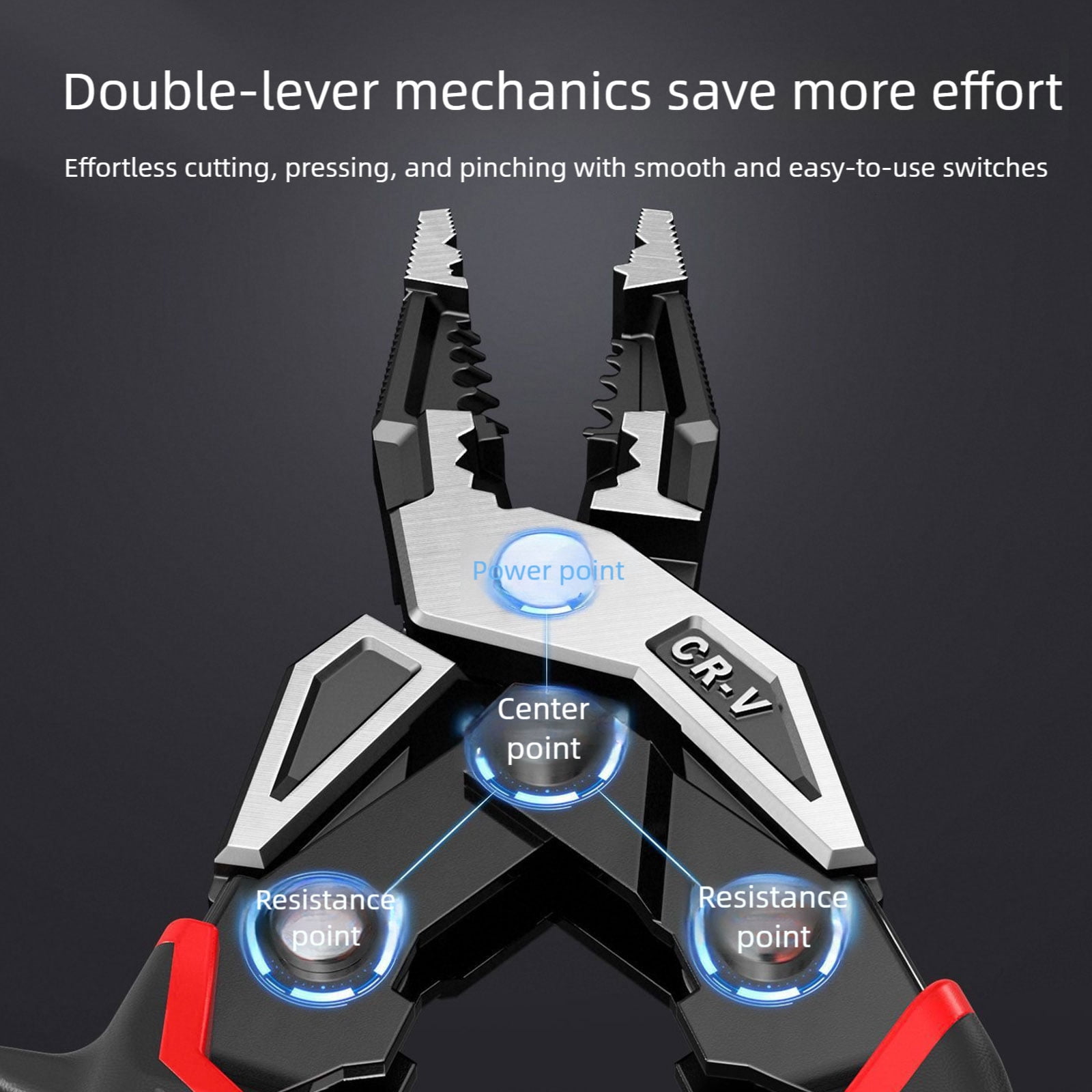 Multifunctional Wire Stripper Crimper Tool for Electrician Cable Work