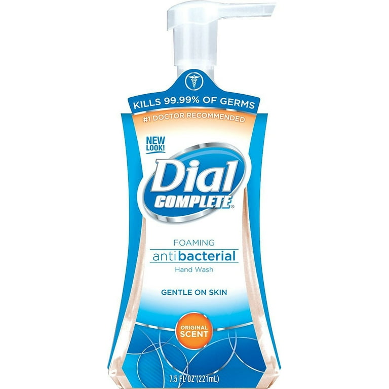 Dial Antibacterial Foaming Hand Wash Original Scent 7.5 oz Pump