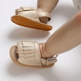 thumbnail image 2 of Infant Baby Girl Sandals Soft Anti-Slip Sole Summer Casual Beach Shoes Princess Dress Flats Prewalker First Walker Shoes, 2 of 9