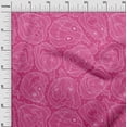 thumbnail image 3 of oneOone Velvet Fuschia Pink Fabric Halloween Diy Clothing Quilting Fabric Print Fabric By Yard 58 Inch Wide, 3 of 4