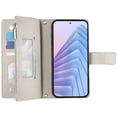 thumbnail image 4 of Funda cartera GANGXUN para Xiaomi Redmi Note 14 Pro 4G , cuero PU con tarjetero, cremallera, correa de mano, soporte y protección 1284°, 4 of 6
