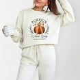 thumbnail image 6 of Coquette Pumpkin Patch Girly - Women's Lightweight Garment Dyed Sweatshirt, 6 of 7