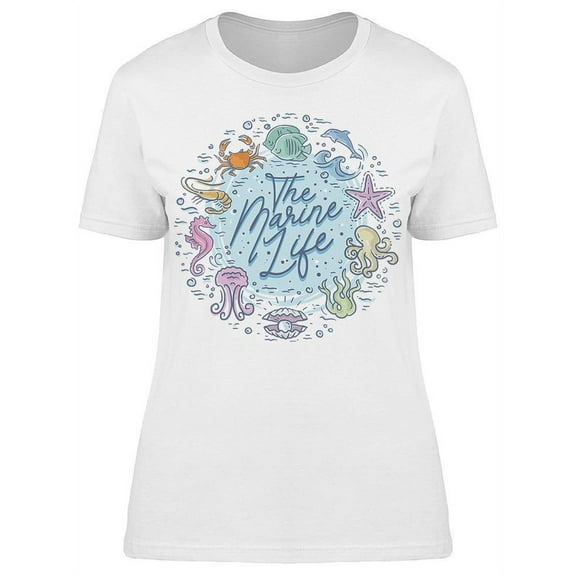 The Marine Life T-Shirt Women -Image by Shutterstock, Female 3X-Large