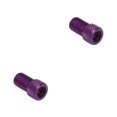 thumbnail image 3 of Sonducket Adaptador de válvula de 5 piezas Colores surtidos Material premium de gran Presta Cap Tube Pump Tool Convertidor Presta a Violeta 2piezas, 3 of 6