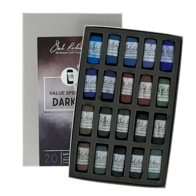 Soft Pastels Jack Richeson 422900 Dark 1 Value Spectrum