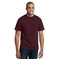 thumbnail image 3 of Port & Company Tall Core Blend Pocket Tee Pc55pt - Athletic Maroon - XLT, 3 of 4