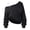 Black, variant on newwalpole Girls Cropped Sweatshirt Off Shoulder Long Sleeve Casual Crop Top | Cute Loose Fit Pullover Solid Color Y2K Trendy Shirt for Daily School Wear(Beige,15-16 Years)