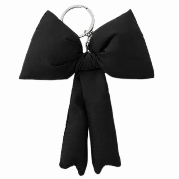 Stylish Bowknot Bag Charm Portable Phone Straps Chain Keychain Cute Bag Pendant Accessory for Handbag Wallet Backpack