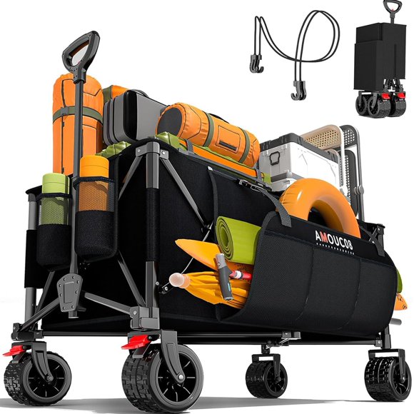 Carrito plegable AMADA HOMEFURNISHING con capacidad de 300 litros