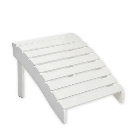 Adirondack Outdoor Ottoman - Wooden All Weather Adirondack Outdoor Ottoman